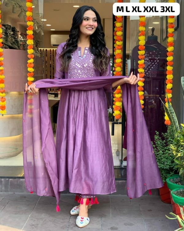 SHRUTI CREATION READYMADE COTTON ANARKALI