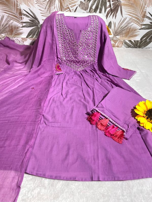 SHRUTI CREATION READYMADE COTTON ANARKALI