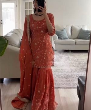 SRK 5303 DESIGNER SHARARA PLAZZO SUITS ONLINE
