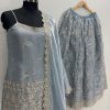 ST 227 A B TRENDING JIMMY CHOO PARTY WEAR SUIT