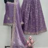 ST 227 A B TRENDING JIMMY CHOO PARTY WEAR SUIT