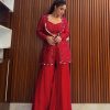 VF 212 B INDO WESTERN SHARARA SET WHOLESALE