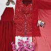 VF 212 B INDO WESTERN SHARARA SET WHOLESALE