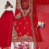 VF 216 TRENDING CHINON BLOUSE SUITS WHOLESALE