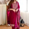 WOMEN WASTRA FD 101 A TRENDING VELVET SALWAR SUITS