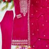 WOMEN WASTRA FD 101 A TRENDING VELVET SALWAR SUITS