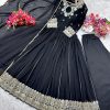WOMEN WASTRA FD 158 DESIGNER GEORGETTE GOWN