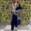 WOMEN WASTRA FD 7803 A TRENDING VELVET SUITS