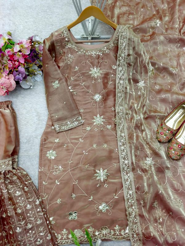 WOMEN WASTRA FD 8040 DESIGNER SHARARA SUITS