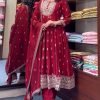 WOMEN WASTRA FD 8054 B DESIGNER GOWN WHOLESALE
