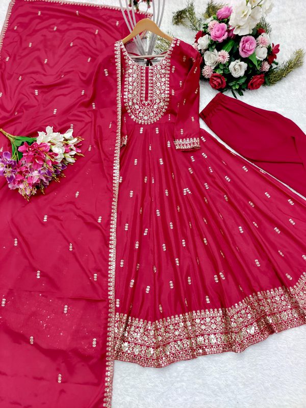 WOMEN WASTRA FD 8054 B DESIGNER GOWN WHOLESALE