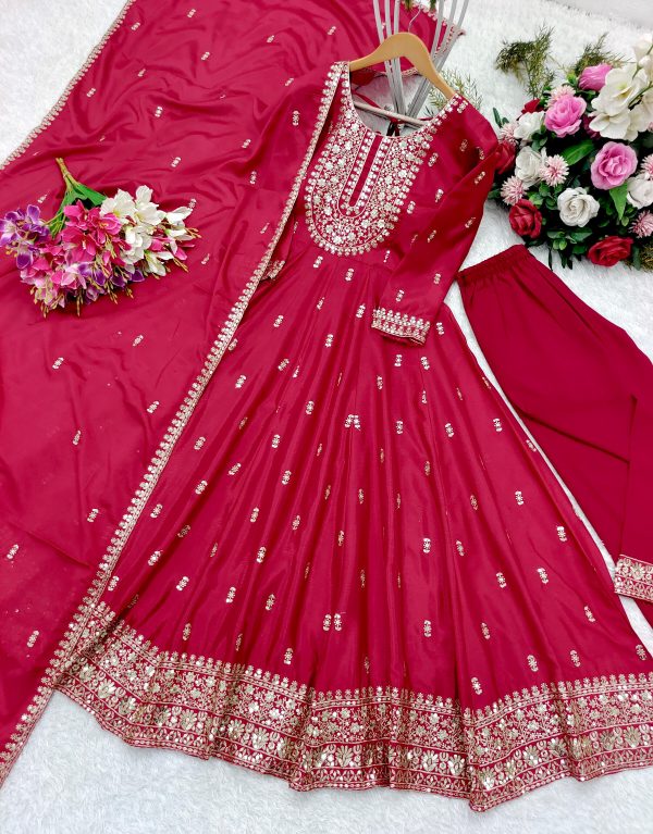 WOMEN WASTRA FD 8054 B DESIGNER GOWN WHOLESALE