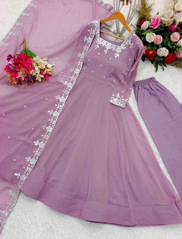 WOMEN WASTRA FD 8056 TRENDING GOWN WHOLESALE