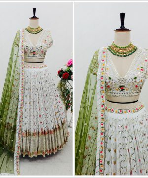 WOMEN WASTRA SD 501 DESIGNER LEHENGA CHOLI