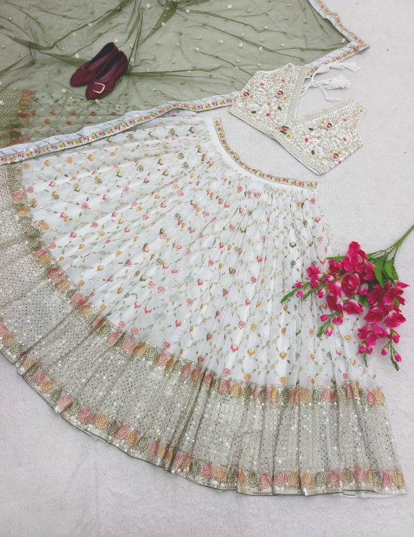 WOMEN WASTRA SD 501 DESIGNER LEHENGA CHOLI