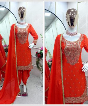WOMEN WASTRA WW 1153 B DESIGNER DHOTI SUITS