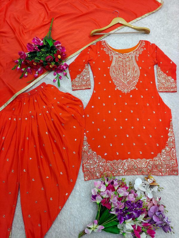 WOMEN WASTRA WW 1153 B DESIGNER DHOTI SUITS