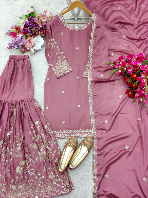 WOMEN WASTRA WW 1168 TRENDING SHARARA SUITS