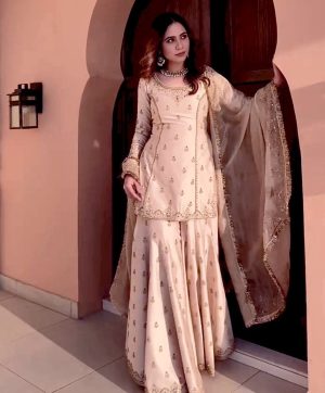 WOMEN WASTRA WW 1169 DESIGNER SHARARA SUITS