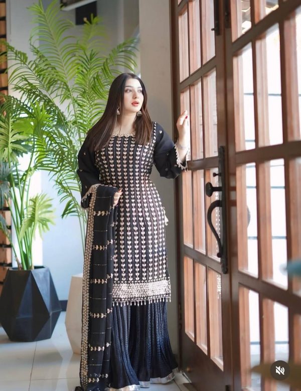 WOMEN WASTRA WW 1185 DESIGNER SHARARA SUITS