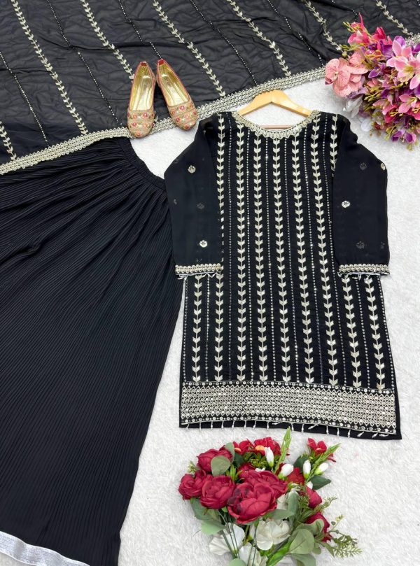 WOMEN WASTRA WW 1185 DESIGNER SHARARA SUITS