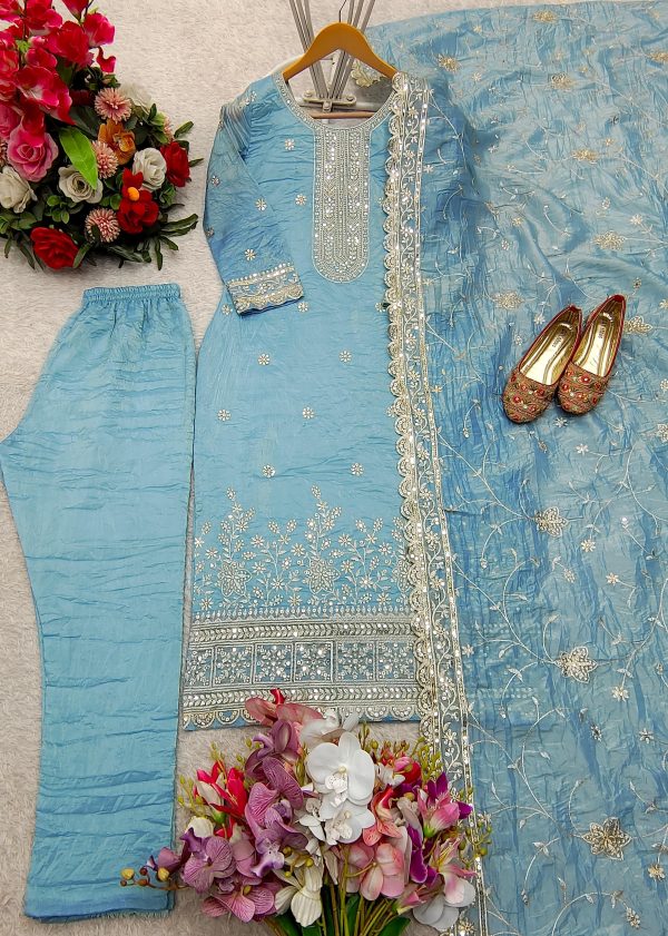 WOMEN WASTRA WW 1193 DESIGNER SALWAR SUITS