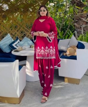 WOMEN WASTRA WW 1195 DESIGNER FARSHI SALWAR SUITS