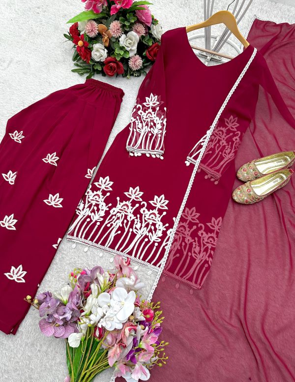 WOMEN WASTRA WW 1195 DESIGNER FARSHI SALWAR SUITS