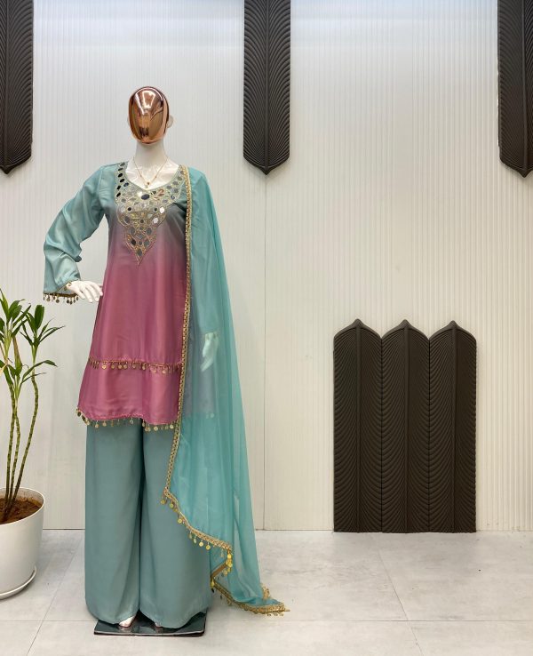LG 2008 TRENDING PLAZZO SUITS WHOLESALE