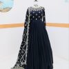 ZC 8989 A DESIGNER GEORGETTE GOWN WHOLESALE