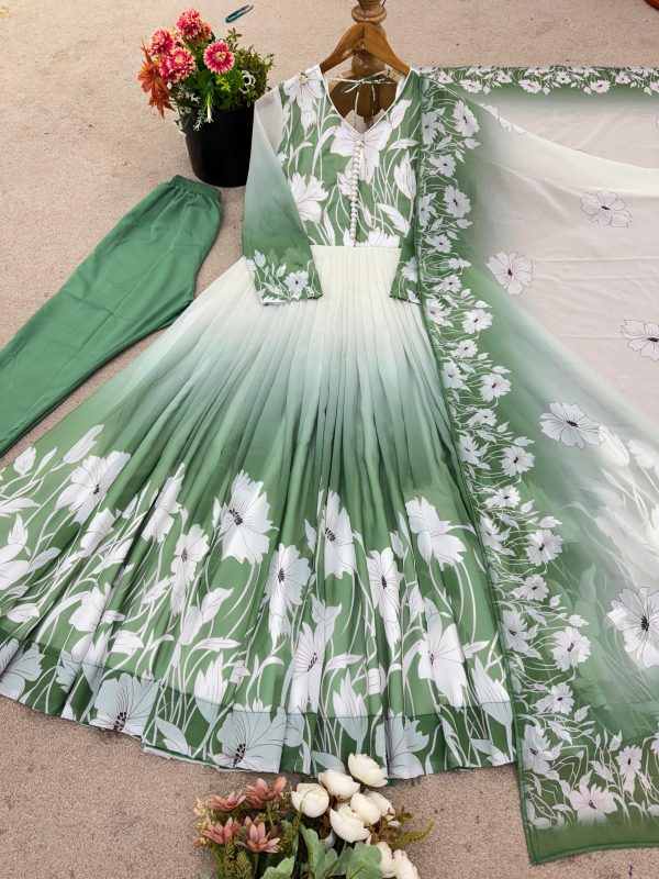ZEEL FASHION ZF 431 B DESIGNER GOWN WHOLESALE