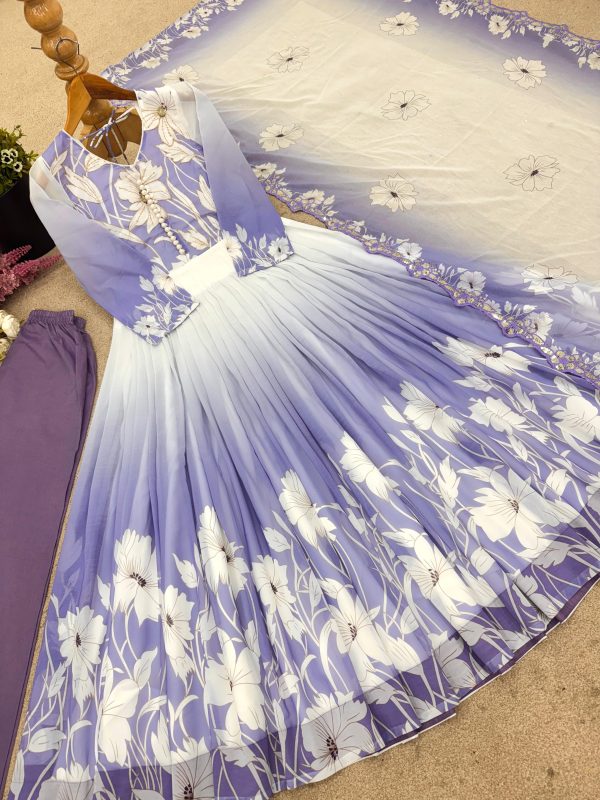 ZEEL FASHION ZF 431 DESIGNER GOWN WHOLESALE