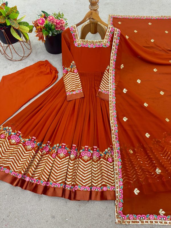ZEEL FASHION ZF 5010 D DESIGNER PARTY WEAR GOWN
