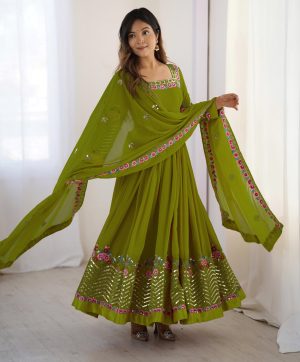 ZEEL FASHION ZF 5010 E DESIGNER PARTY WEAR GOWN