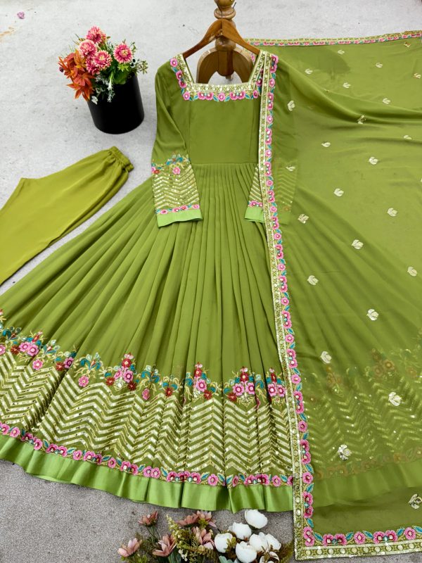 ZEEL FASHION ZF 5010 E DESIGNER PARTY WEAR GOWN