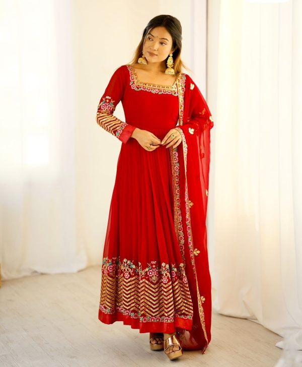 ZEEL FASHION ZF 5010 F DESIGNER PARTY WEAR GOWN