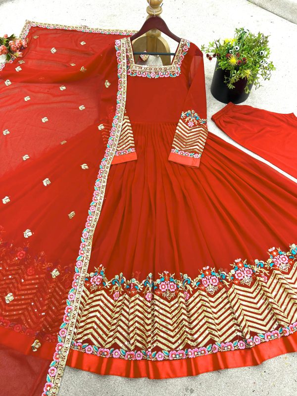 ZEEL FASHION ZF 5010 F DESIGNER PARTY WEAR GOWN