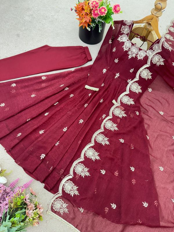 ZEEL FASHION ZF 5011 DESIGNER GOWN WHOLESALE