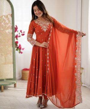 ZEEL FASHION ZF 5012 DESIGNER ANARKALI GOWN