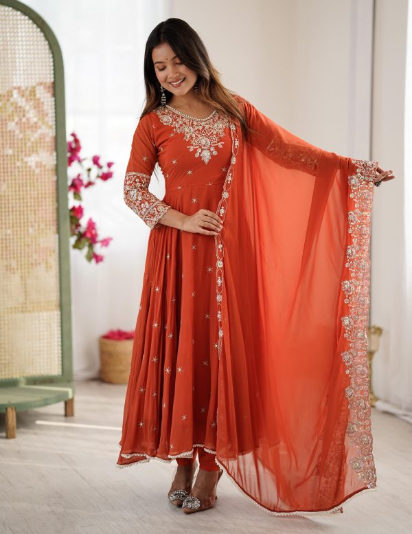 ZEEL FASHION ZF 5012 DESIGNER ANARKALI GOWN