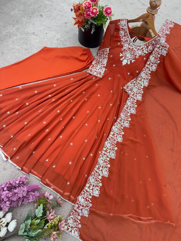 ZEEL FASHION ZF 5012 DESIGNER ANARKALI GOWN