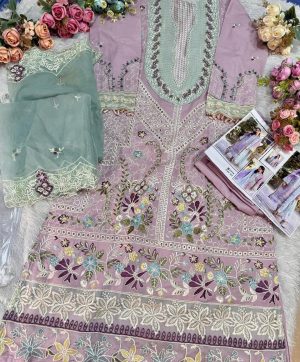 ZIAAZ DESIGNS 912 COTTON PAKISTANI SALWAR SUITS