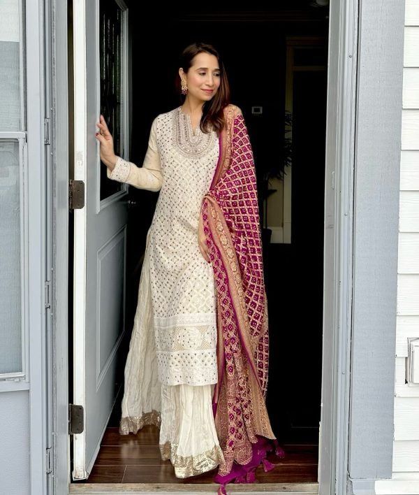 ZOYA CLOTHING ZC 8002 DESIGNER PLAZZO SUITS