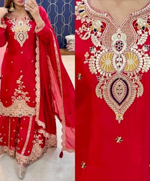 ZOYA CLOTHING ZC 8003 B DESIGNER SHARARA SUITS