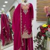 ZOYA CLOTHING ZC 8003 C DESIGNER SHARARA SUITS