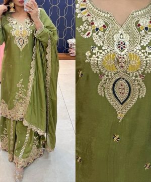 ZOYA CLOTHING ZC 8003 D DESIGNER SHARARA SUITS