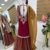 ZOYA CLOTHING ZF 6008 DESIGNER PLAZZO SUITS