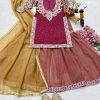 ZOYA CLOTHING ZF 6008 DESIGNER PLAZZO SUITS