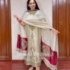 AKSHAR DESIGNER READYMADE RUSSIAN SILK SUIT