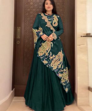 BE 400 B LATEST LEHENGA SHURG WHOLESALE